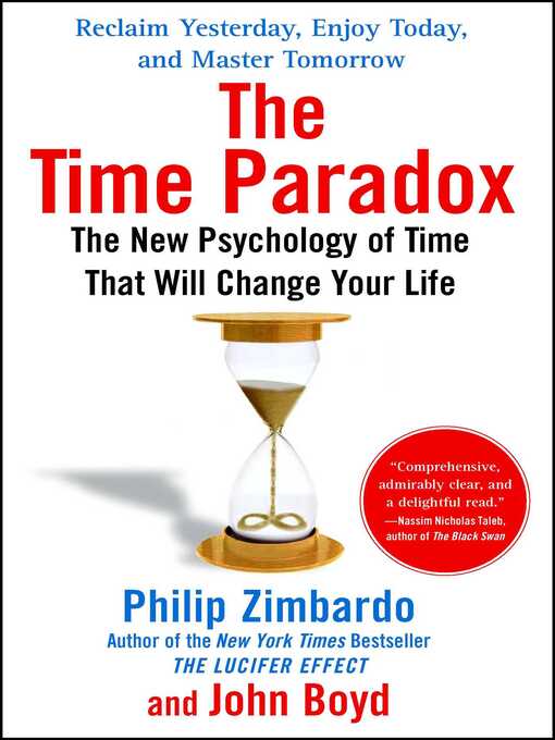 Title details for The Time Paradox by Philip Zimbardo - Available